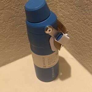 Stanley Aerolight Iceflow Bottle 16ox Azur Bright Blue Carrying Handle NWT